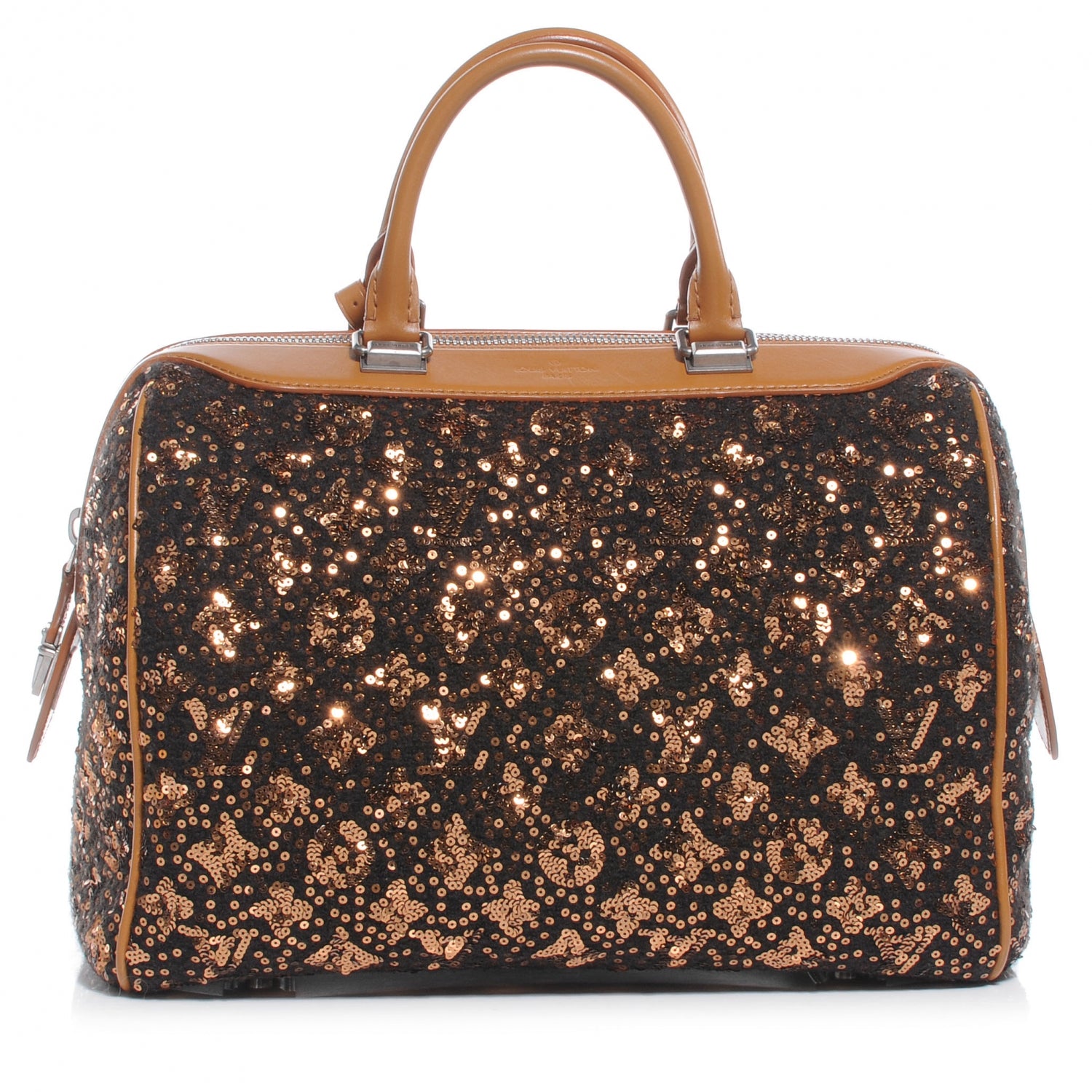 Louis Vuitton Sequin Monogram Sunshine Express Speedy Gold 1 of 7