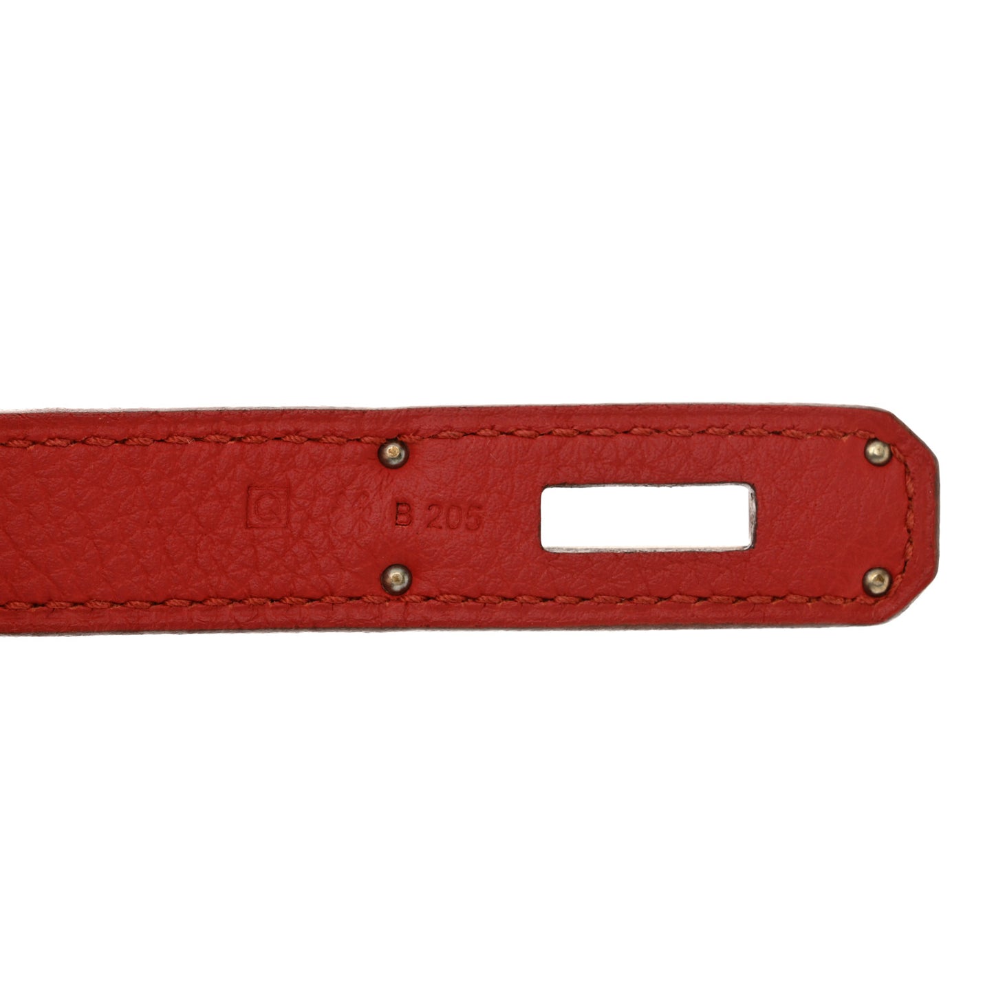 Togo Birkin 35 Rouge Casaque