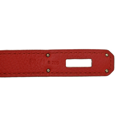 Hermes Togo Birkin 35 Rouge Casaque 7 of 10