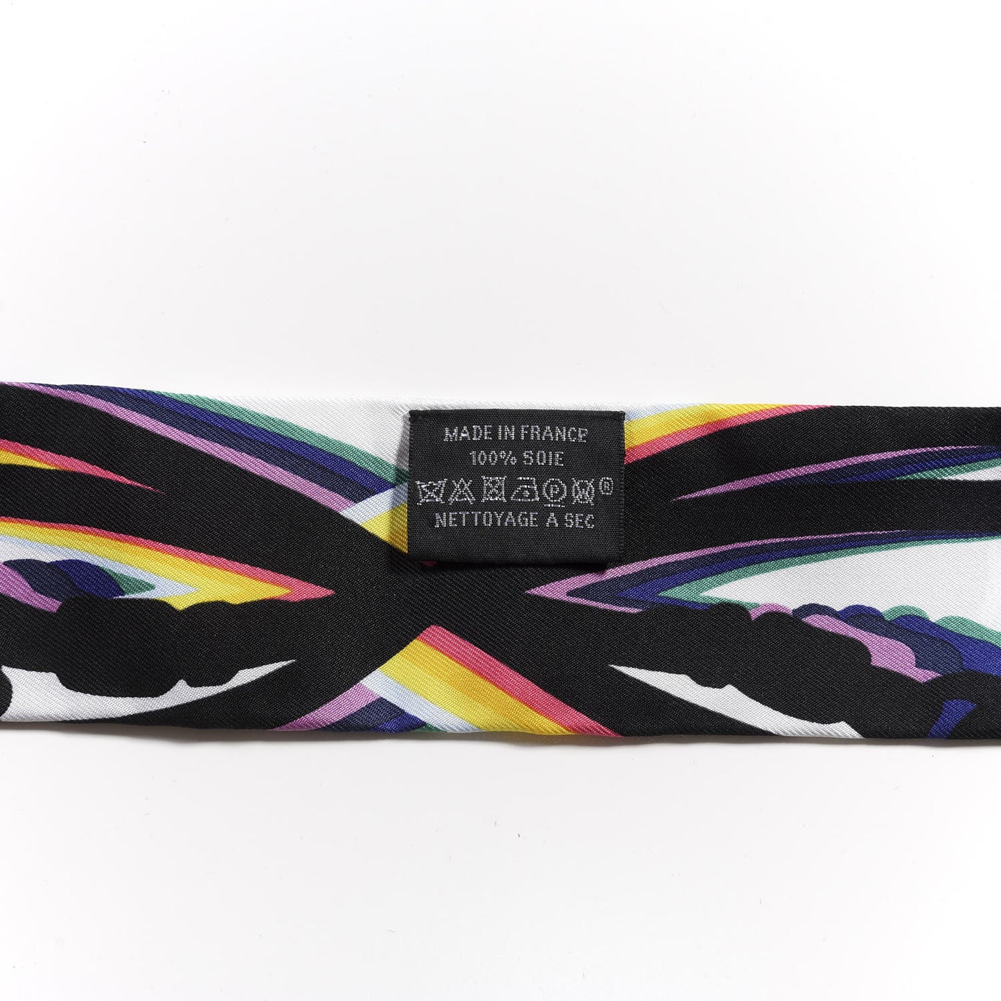 Silk Brides De Gala Shadow Twilly Black Jaune Multicolor