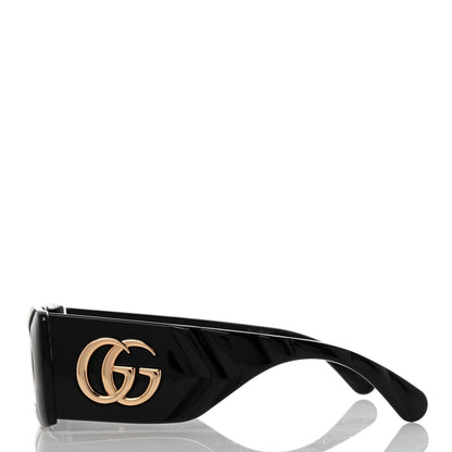Gucci Acetate Rectangular Sunglasses GG0811S Black 3 of 9