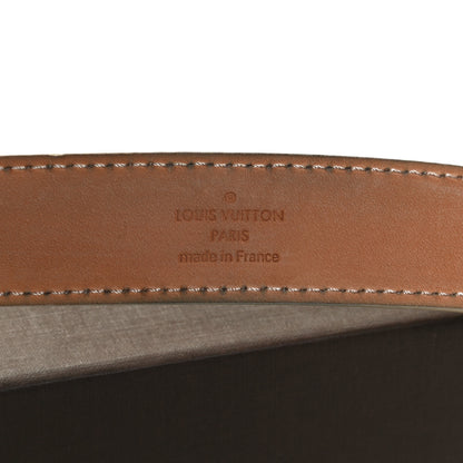 Louis Vuitton Damier Azur 25mm Mini Belt 75 30 5 of 7