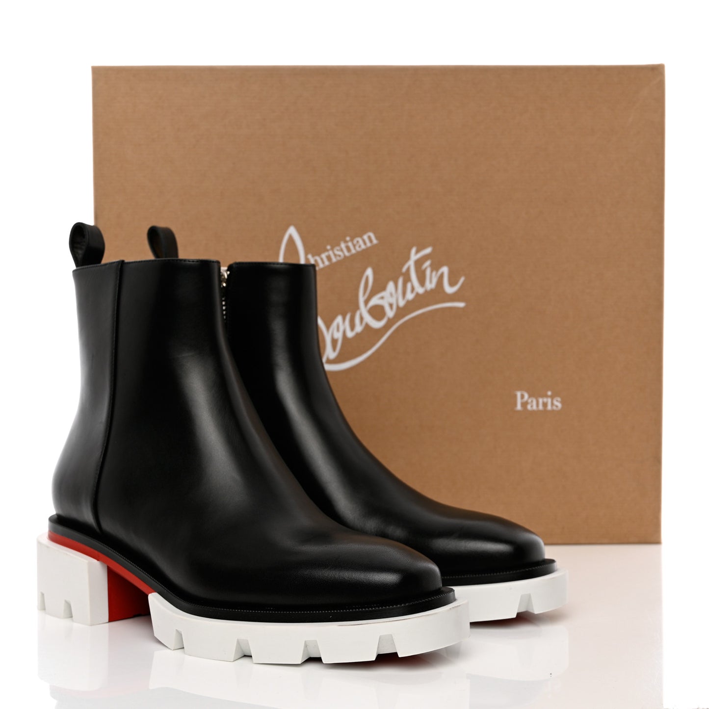 Calfskin Maxiboot Boots 37 Black