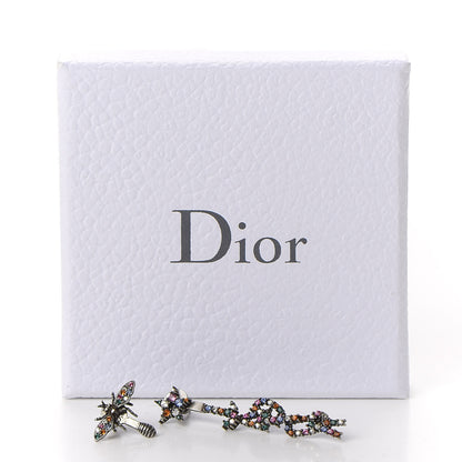 Christian Dior Palladium Crystal J'adior Earrings Multicolor 6 of 6