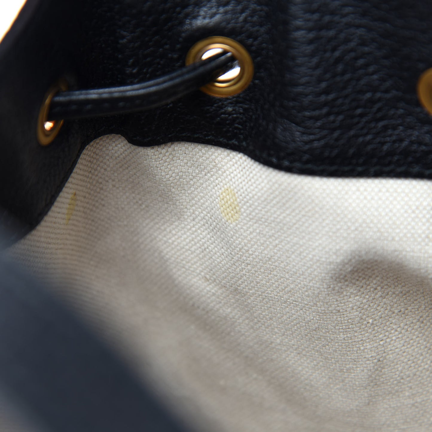 Velvet GG Monogram Textured Calfskin Web Bucket Bag Red Cipria Black