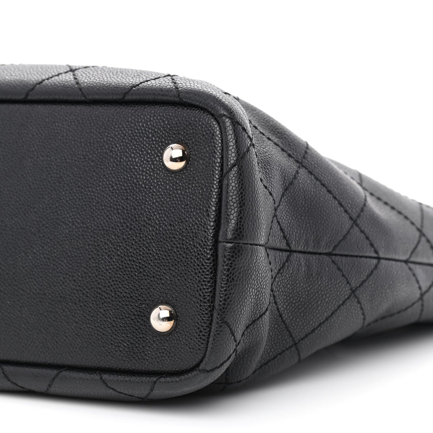 Chanel Grained Calfskin Shopping Fever Tote Black 12 of 14