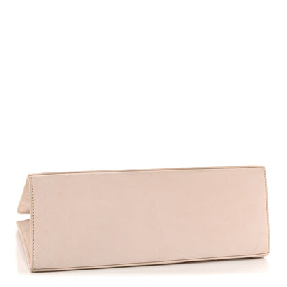 Salvatore Ferragamo Suede Gancini Evening Bag Pink 3 of 10