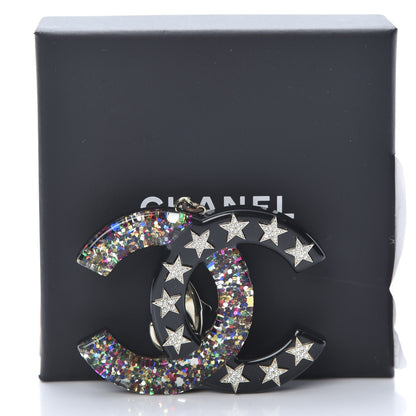 Chanel Resin Glitter Crystal CC Star Bag Charm Multicolor 6 of 6
