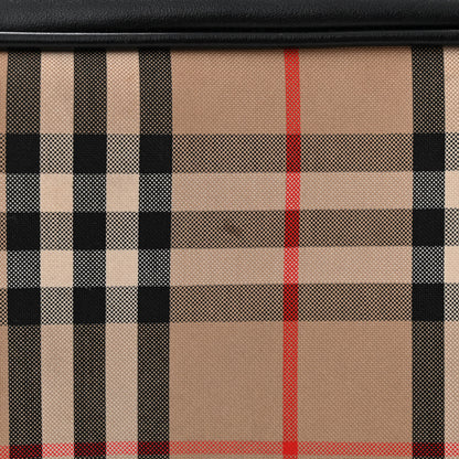 Burberry Calfskin Vintage Check Medium Camera Bag Archive Beige 12 of 15