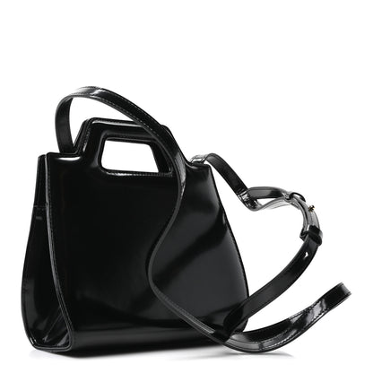 Salvatore Ferragamo Brushed Calfskin Mini Wanda Top Handle Bag Black 5 of 17