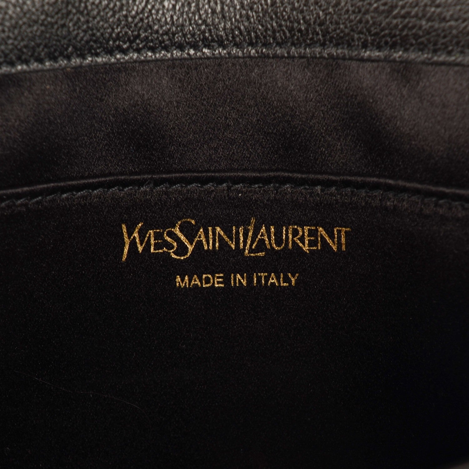 Saint Laurent Calfskin Monogram Large Belle De Jour Clutch Black 5 of 7