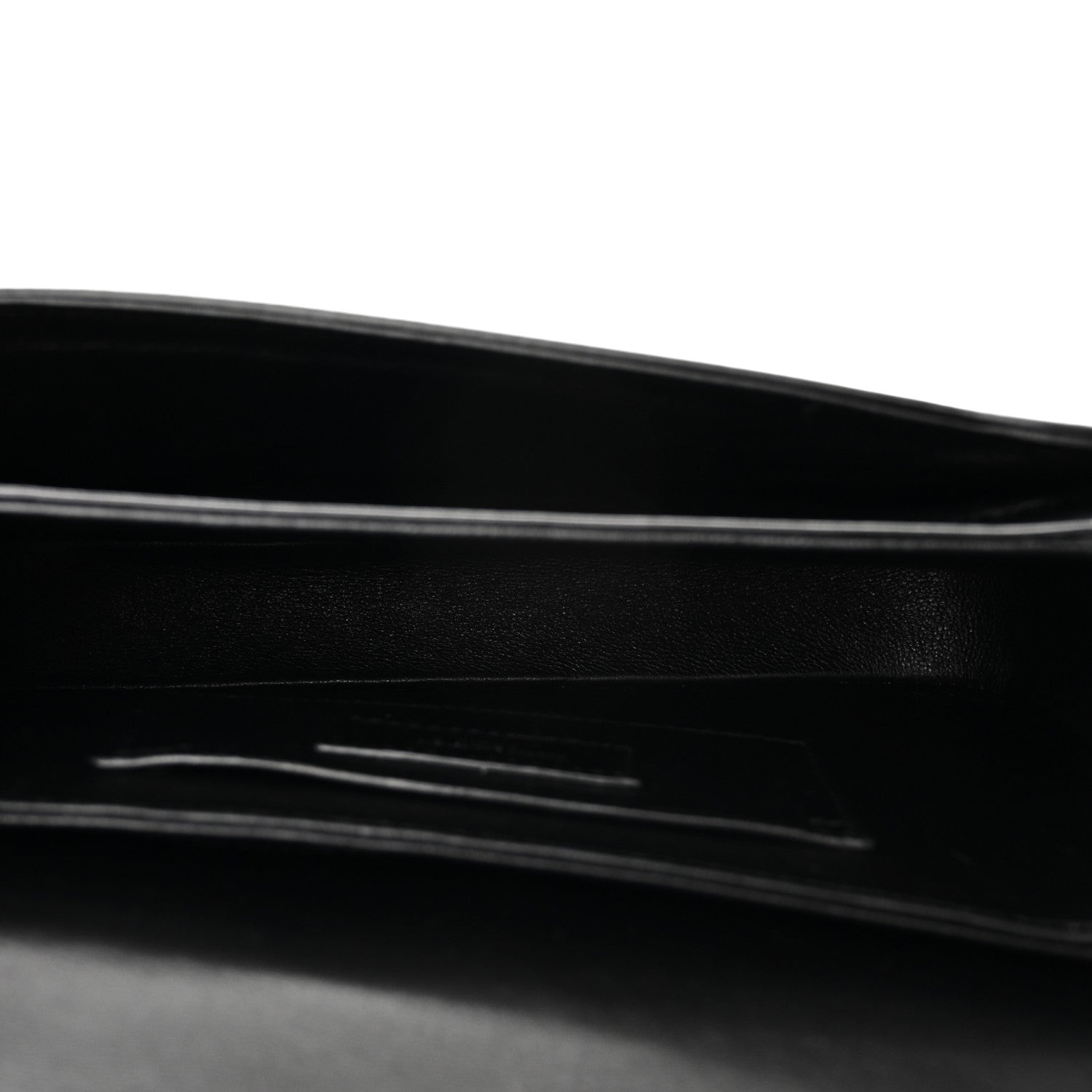 Saint Laurent Box Calfskin Monogram Medium Solferino Satchel Black 5 of 10