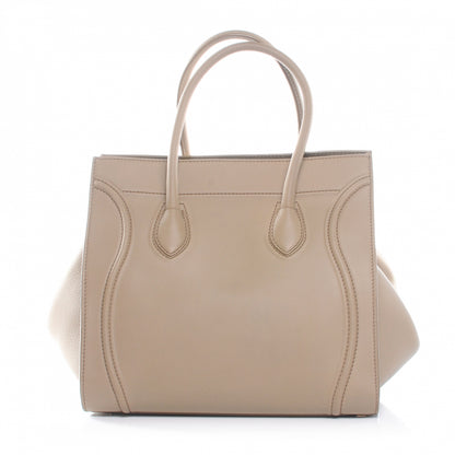 Celine Smooth Calfskin Medium Phantom Luggage Taupe 3 of 8