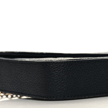 Louis Vuitton Empreinte Pochette Felicie Chain Wallet Black 10 of 12
