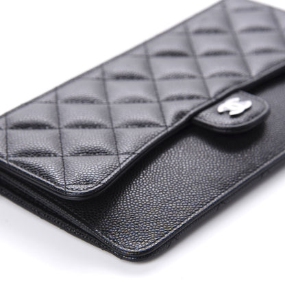 Chanel Caviar Quilted Classic Pouch With Handle Black 6 of 10
