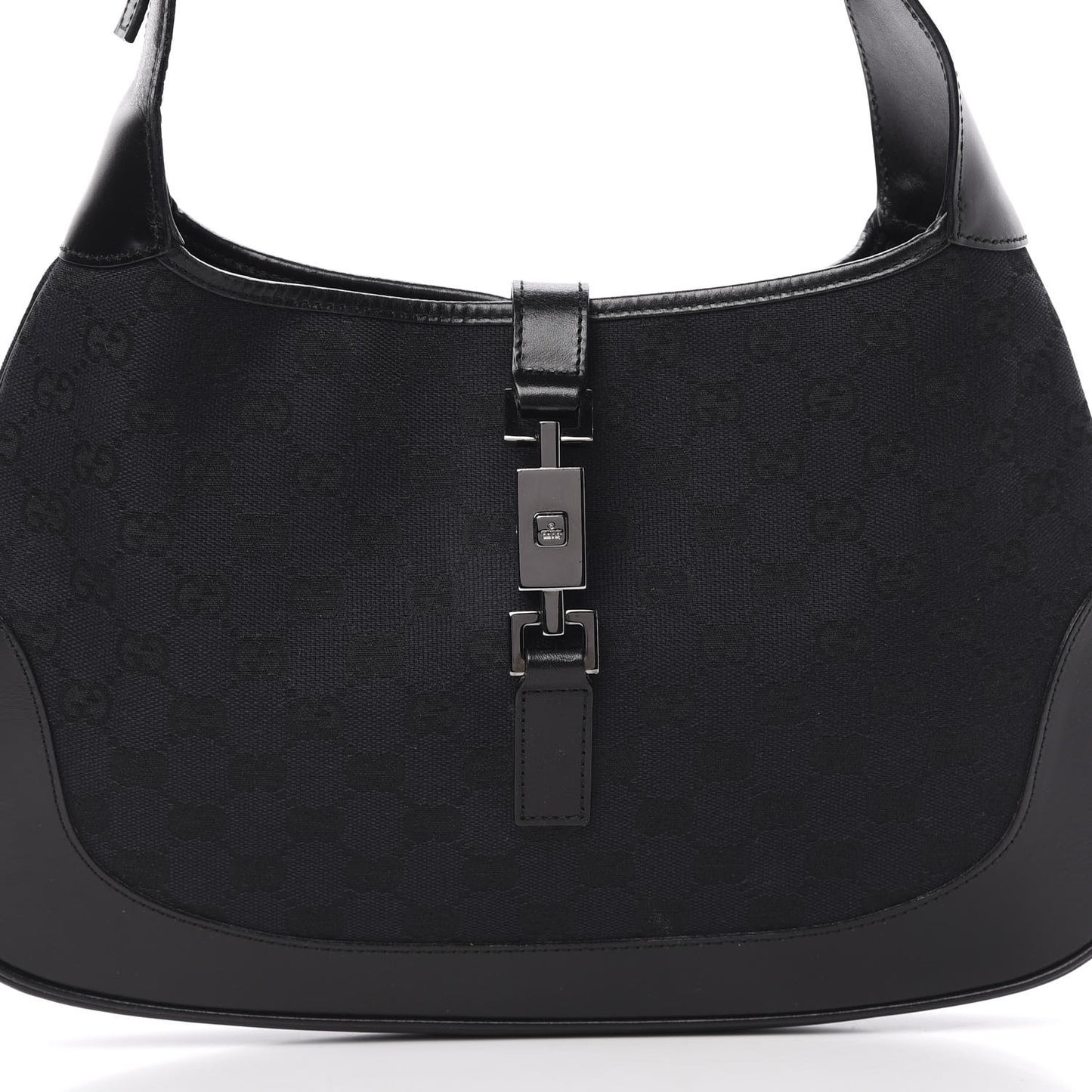 Monogram Jackie O Hobo Black