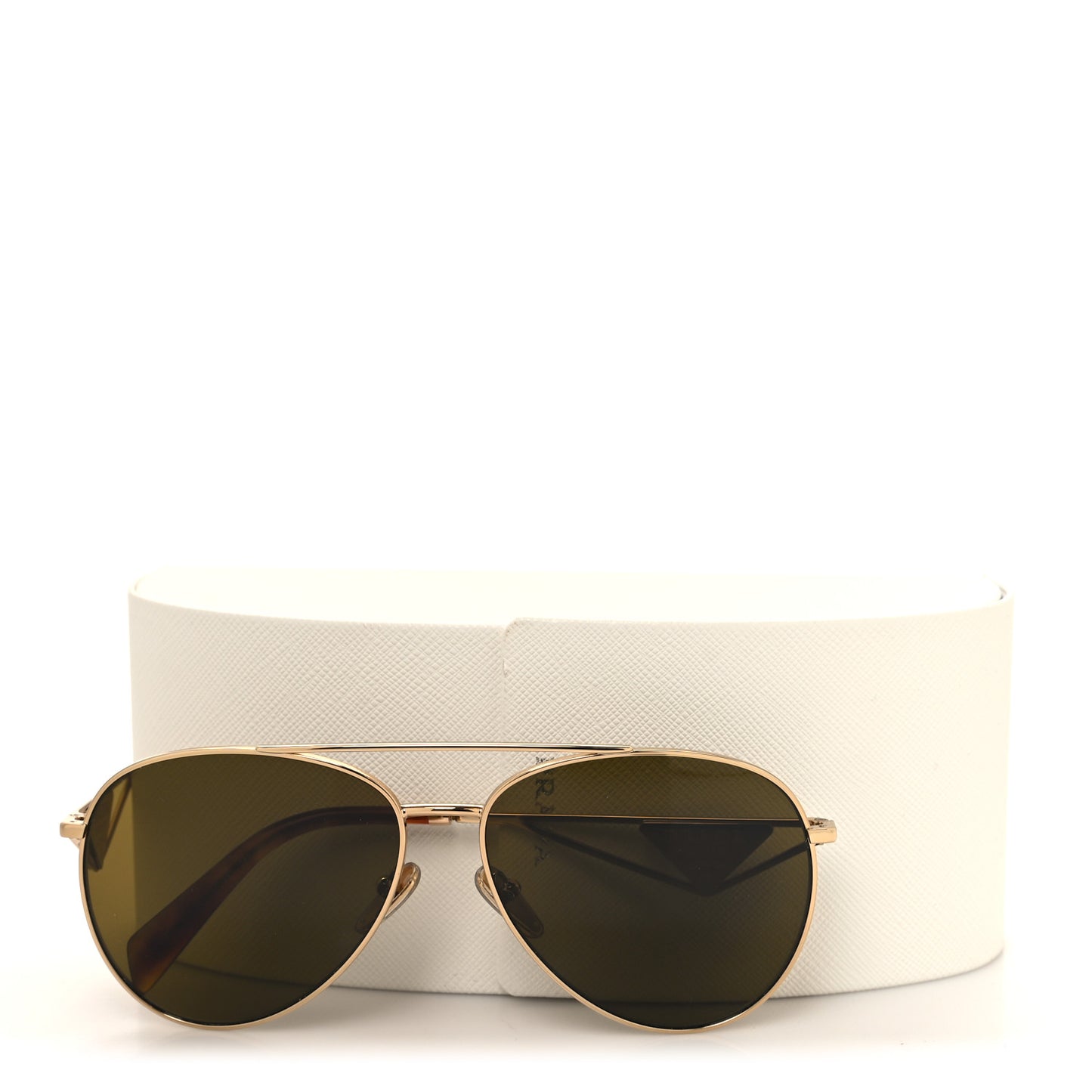 Aviator Sunglasses SPR 73Z Gold Tortoise
