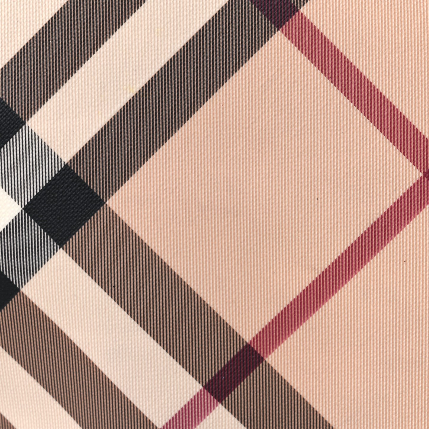 Supernova Check Small Nickie Tote Black