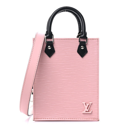 Louis Vuitton Epi Petit Sac Plat Rose Ballerine 1 of 10