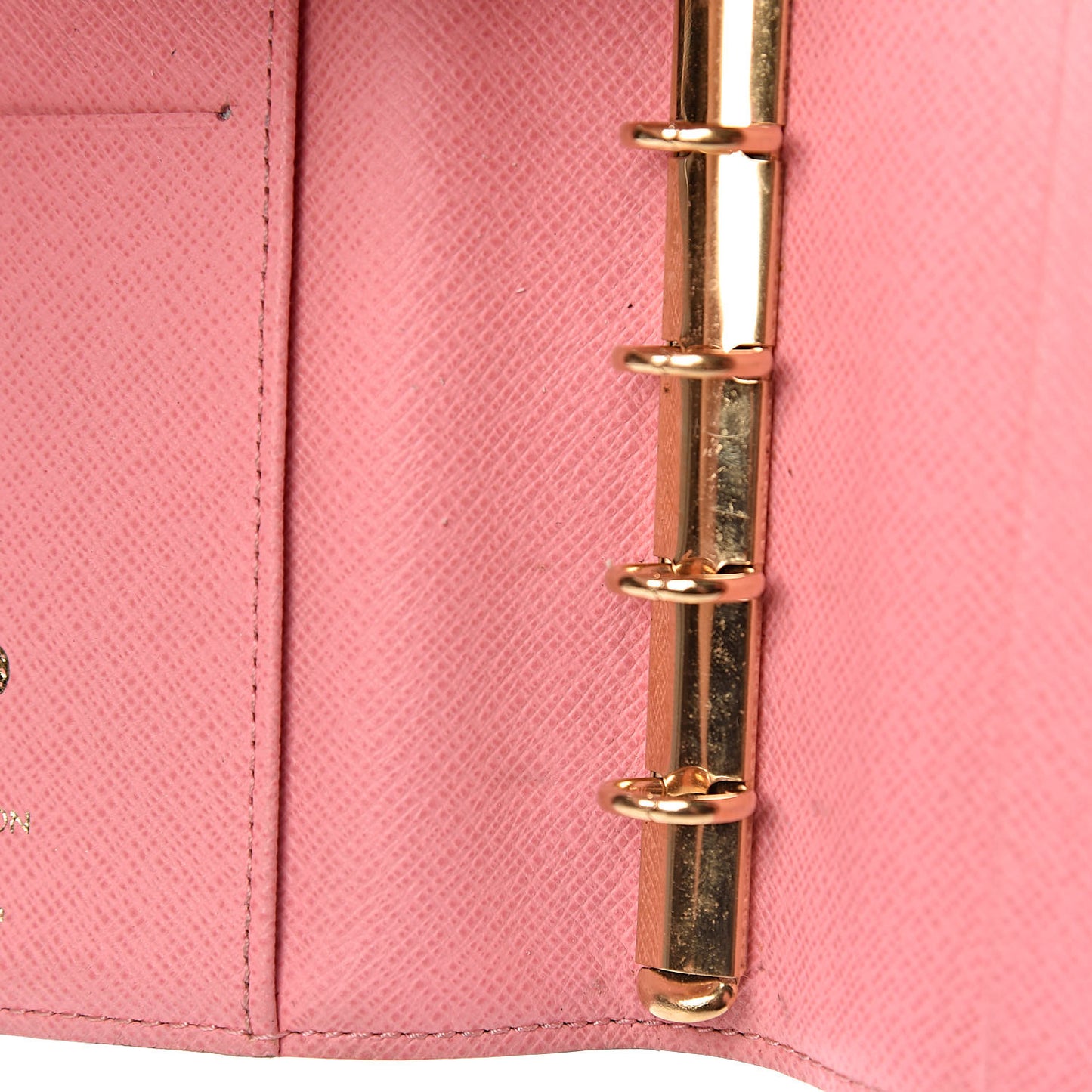 Monogram Illustre Small Ring Agenda Rose