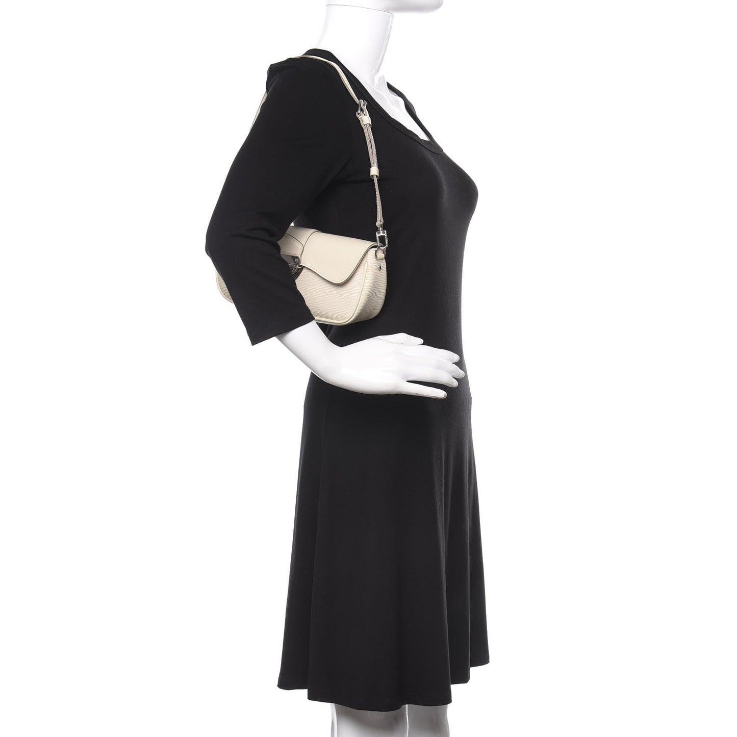 Epi Montaigne Clutch Ivory
