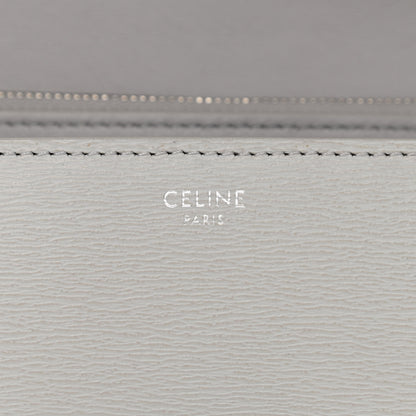 Celine Liege Calfskin Medium Classic Box Flap Bag Pale Grey 6 of 9