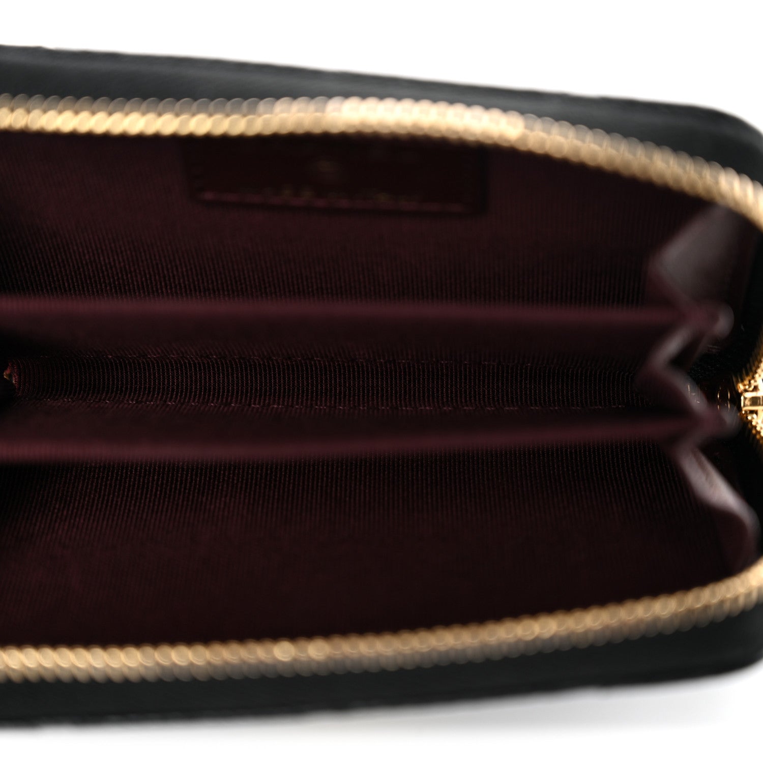 Chanel Caviar Quilted Zip Coin Purse Black 5 of 8