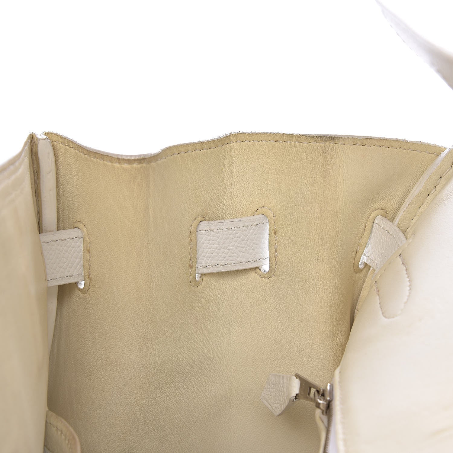 Hermes Epsom Birkin 35 White 19 of 38