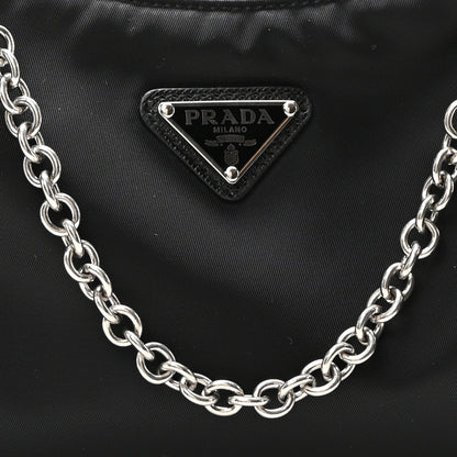 Prada Nylon Re-Edition 2005 Shoulder Bag Black 7 of 9