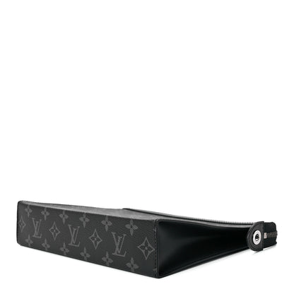 Louis Vuitton Monogram Eclipse Pochette Voyage MM 8 of 10