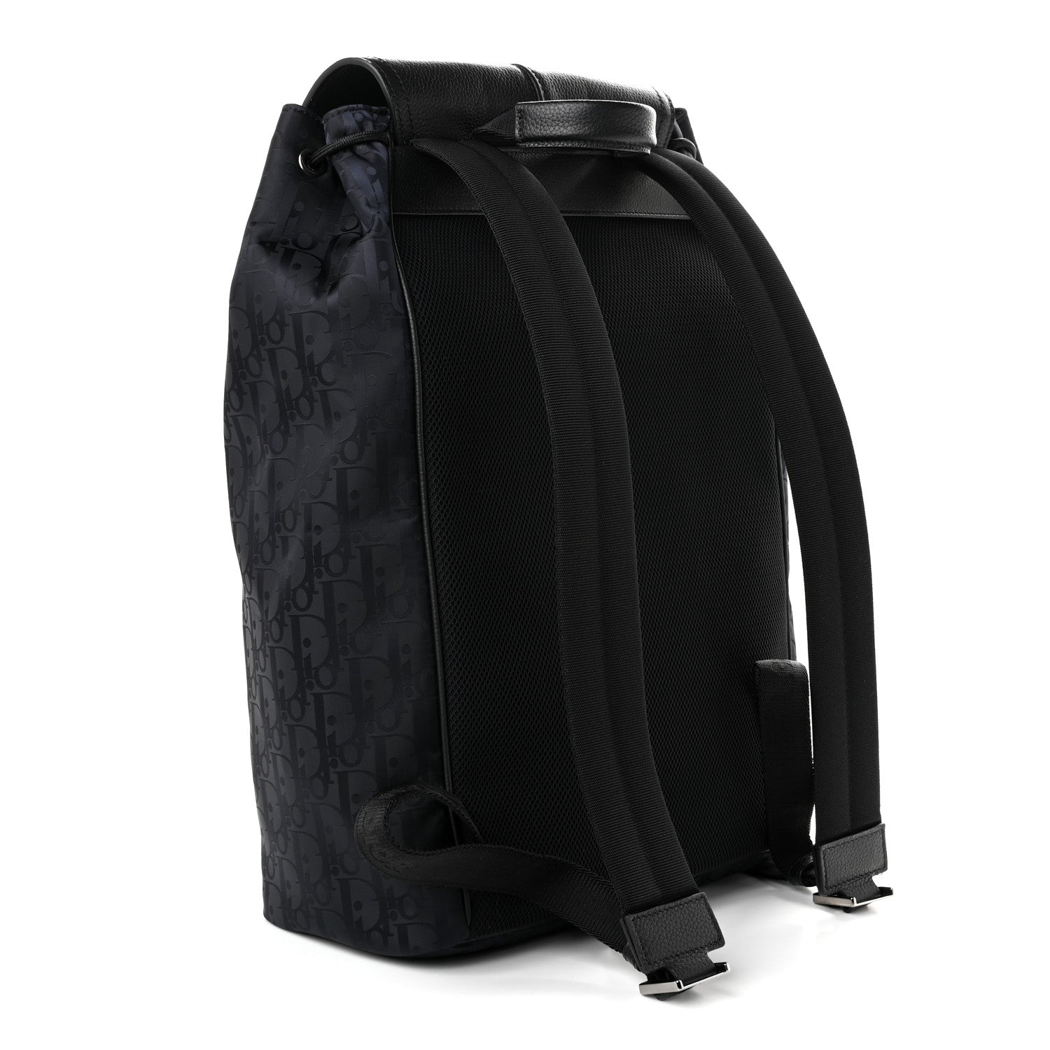 Christian Dior Nylon Oblique Motion Backpack Blue 3 of 11