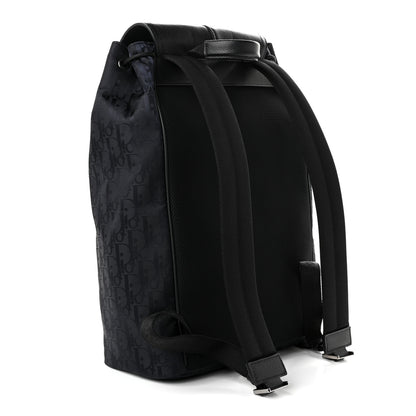 Christian Dior Nylon Oblique Motion Backpack Blue 3 of 11