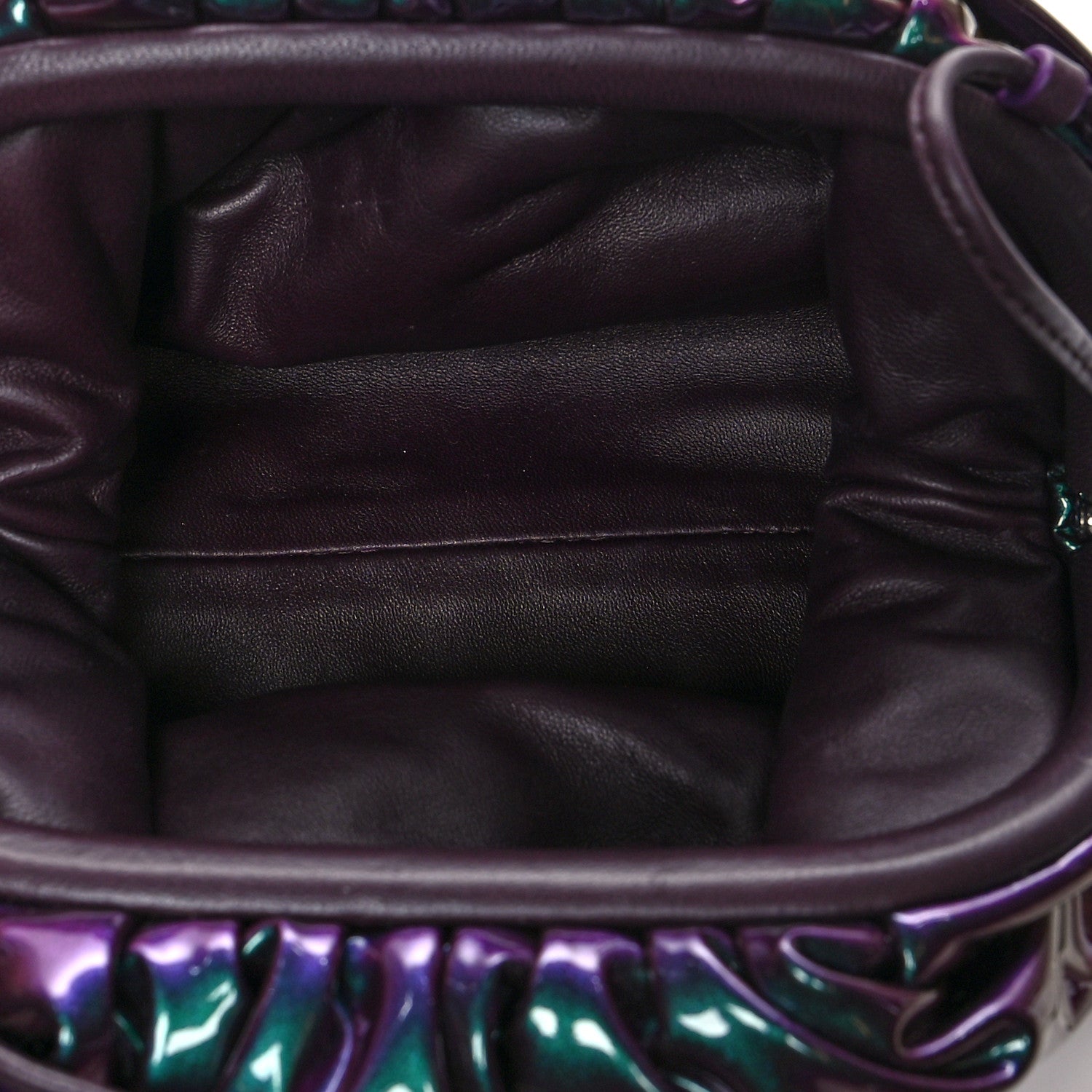 Bottega Veneta Patent Mini Pouch Holographic 5 of 9