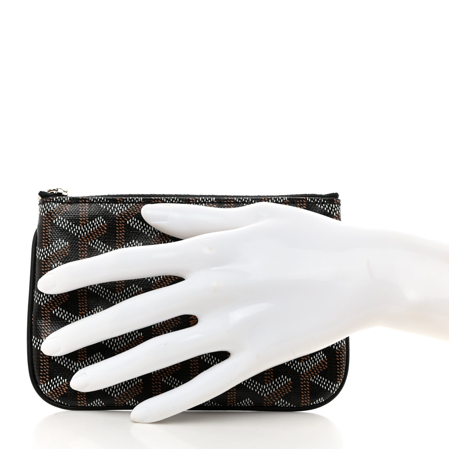 Goyard Goyardine Mini Senat Pochette Black 2 of 7