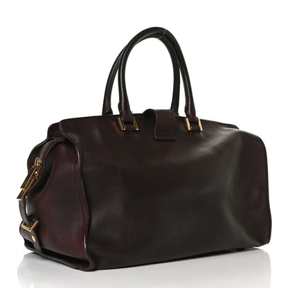Saint Laurent Calfskin Medium Classic Y Cabas Bordeaux 3 of 18