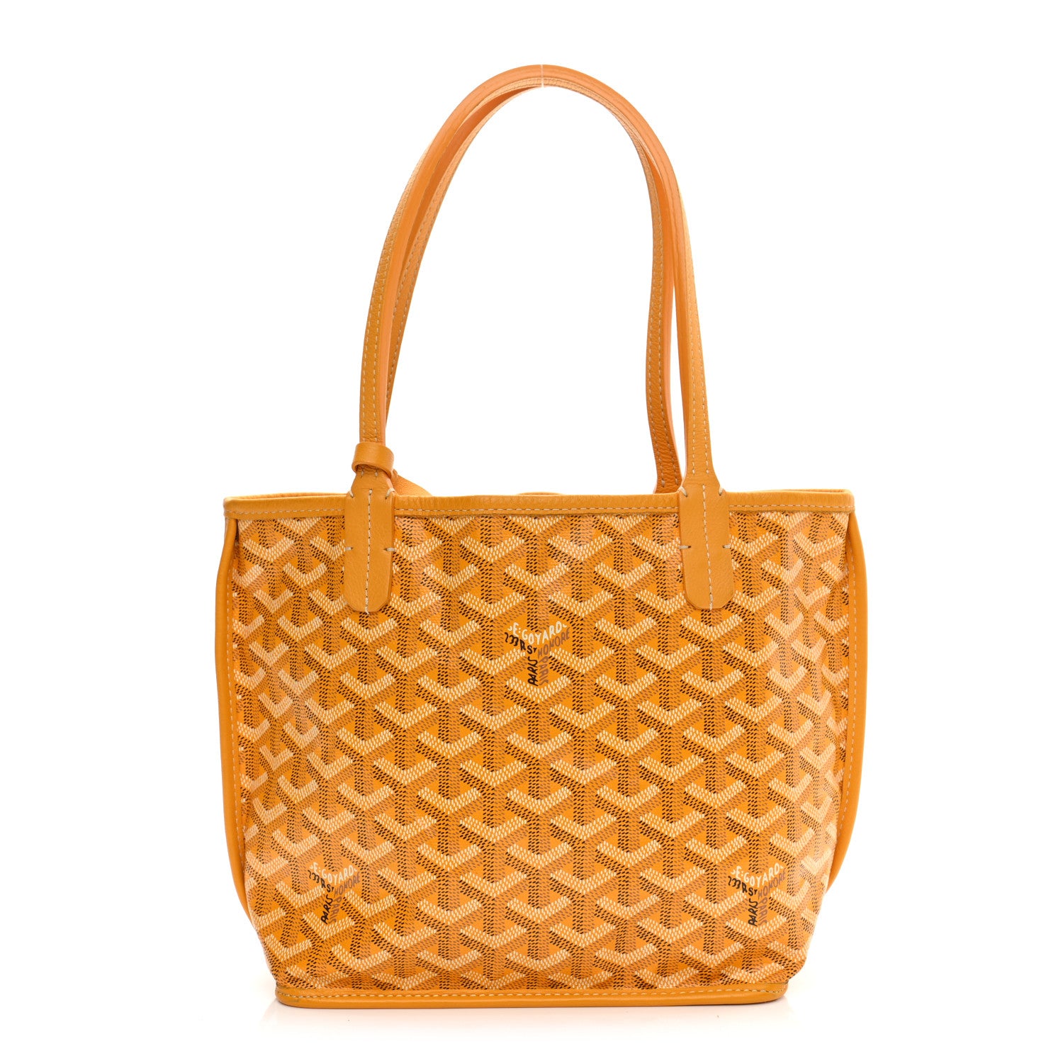 Goyard Goyardine Reversible Mini Anjou Yellow 3 of 14