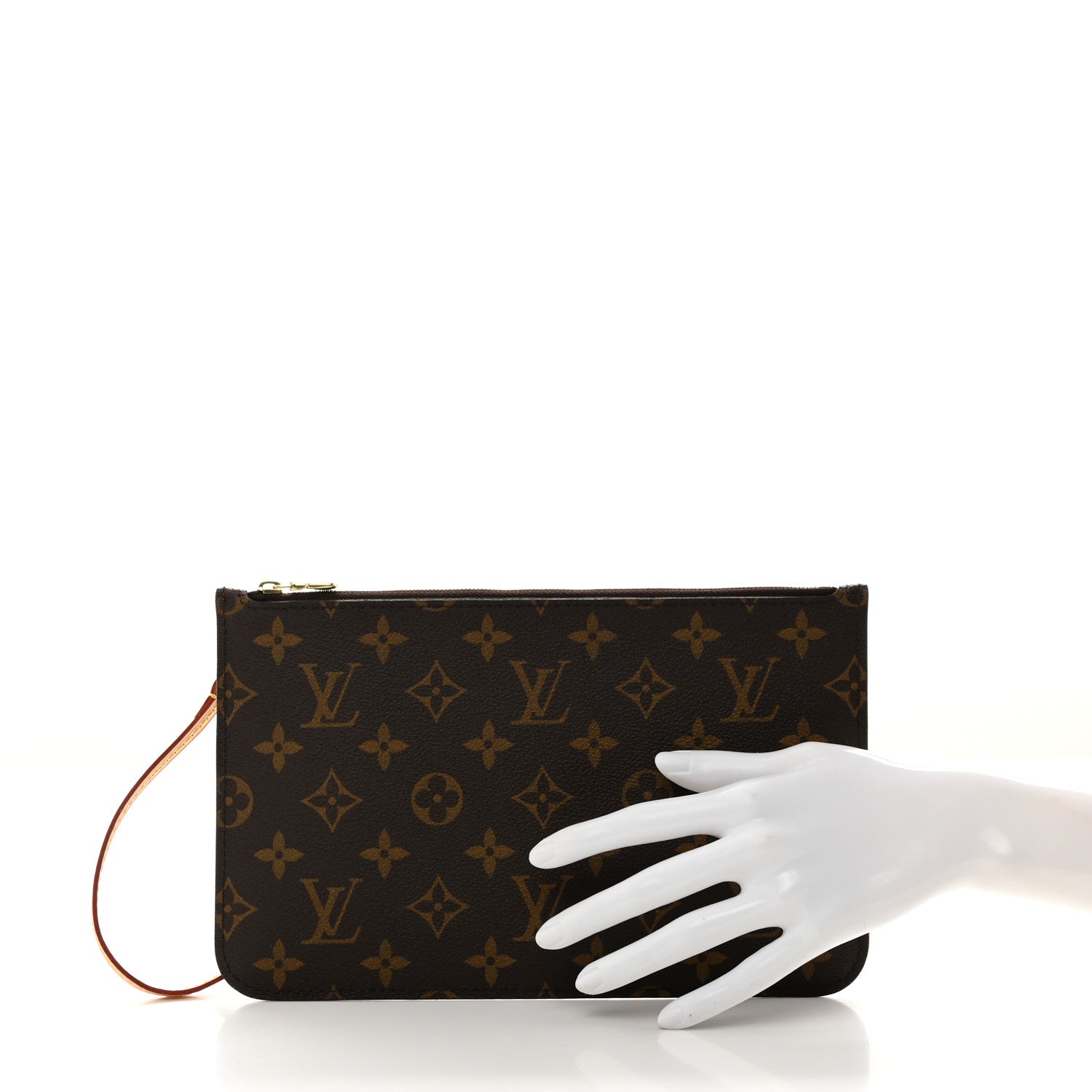 Louis Vuitton Monogram Neverfull MM GM Pochette 2 of 6