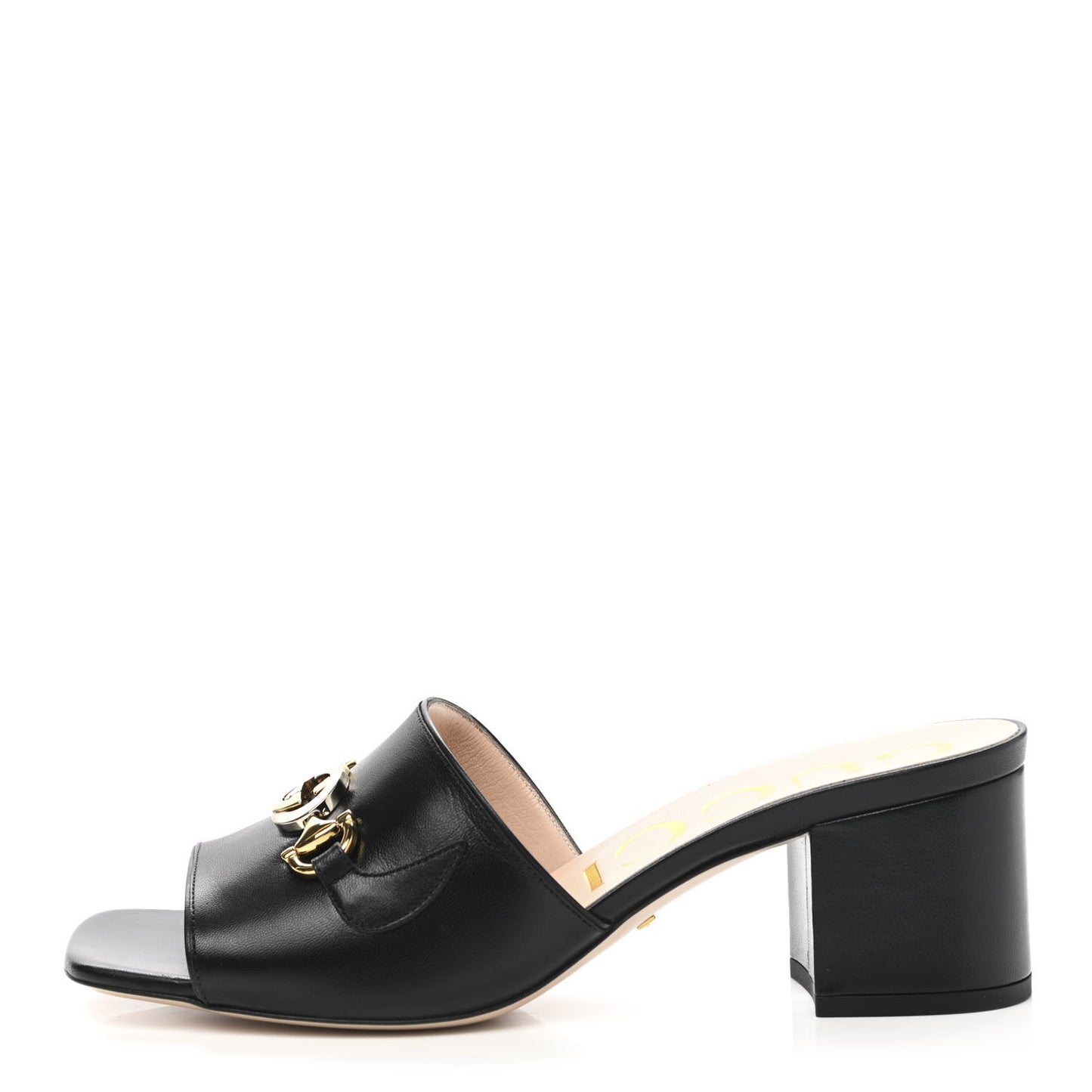 Malaga Kid Zumi Mid Heel Slide Sandals 39 Black