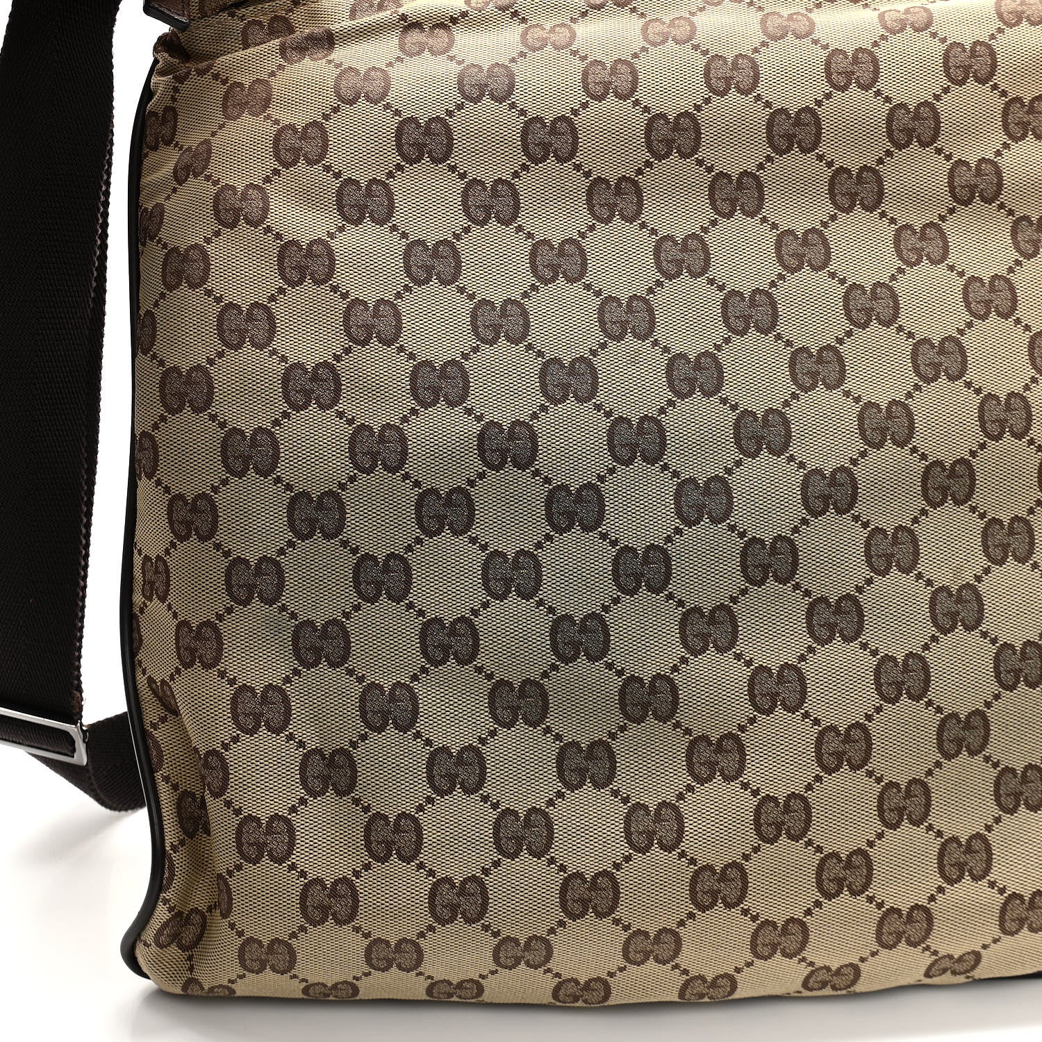 Gucci Monogram Messenger Bag Brown 14 of 17