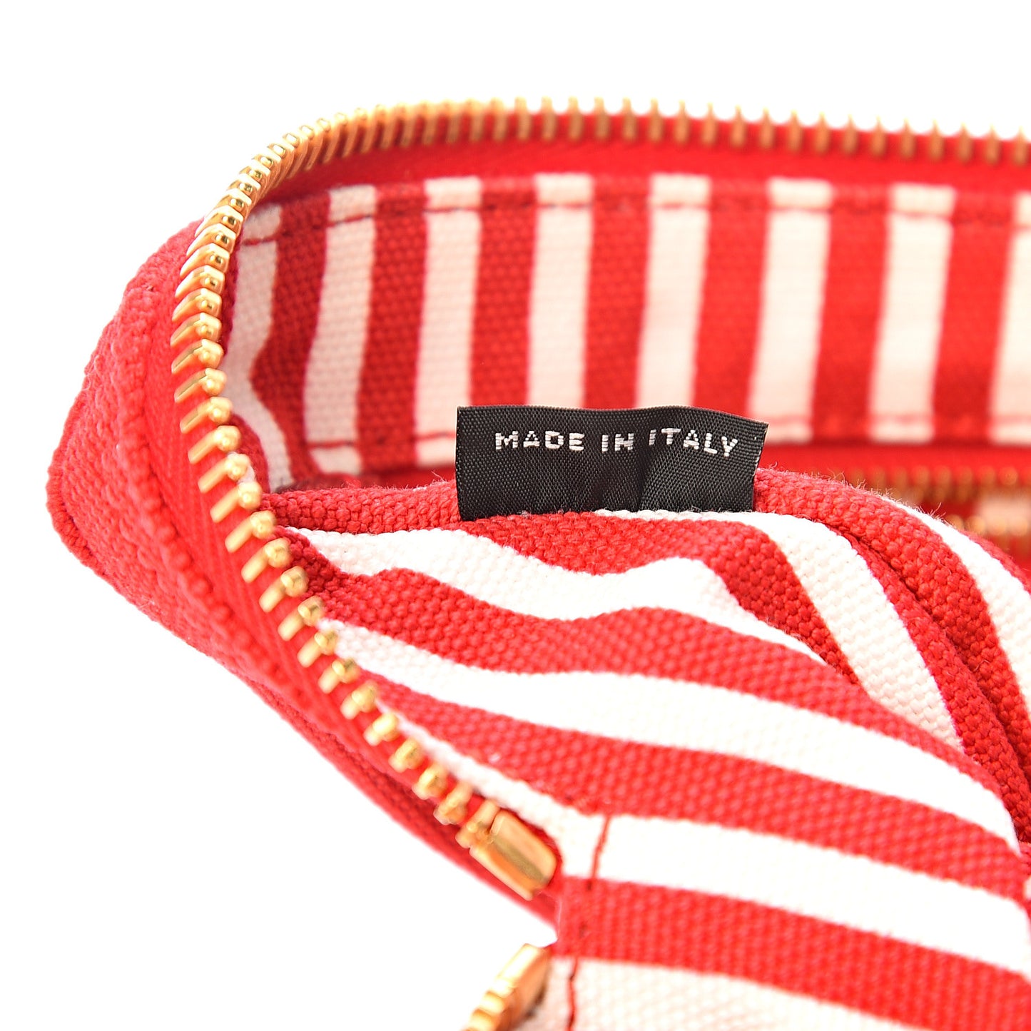 Canvas Canapa Logo Pouch Rosso