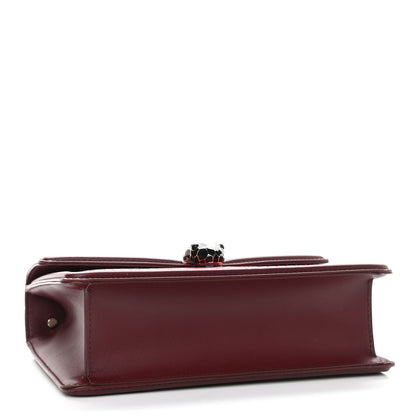 Bulgari Quilted Nappa Smooth Calfskin Serpenti Forever Diamond Blast Shoulder Bag Red 4 of 10