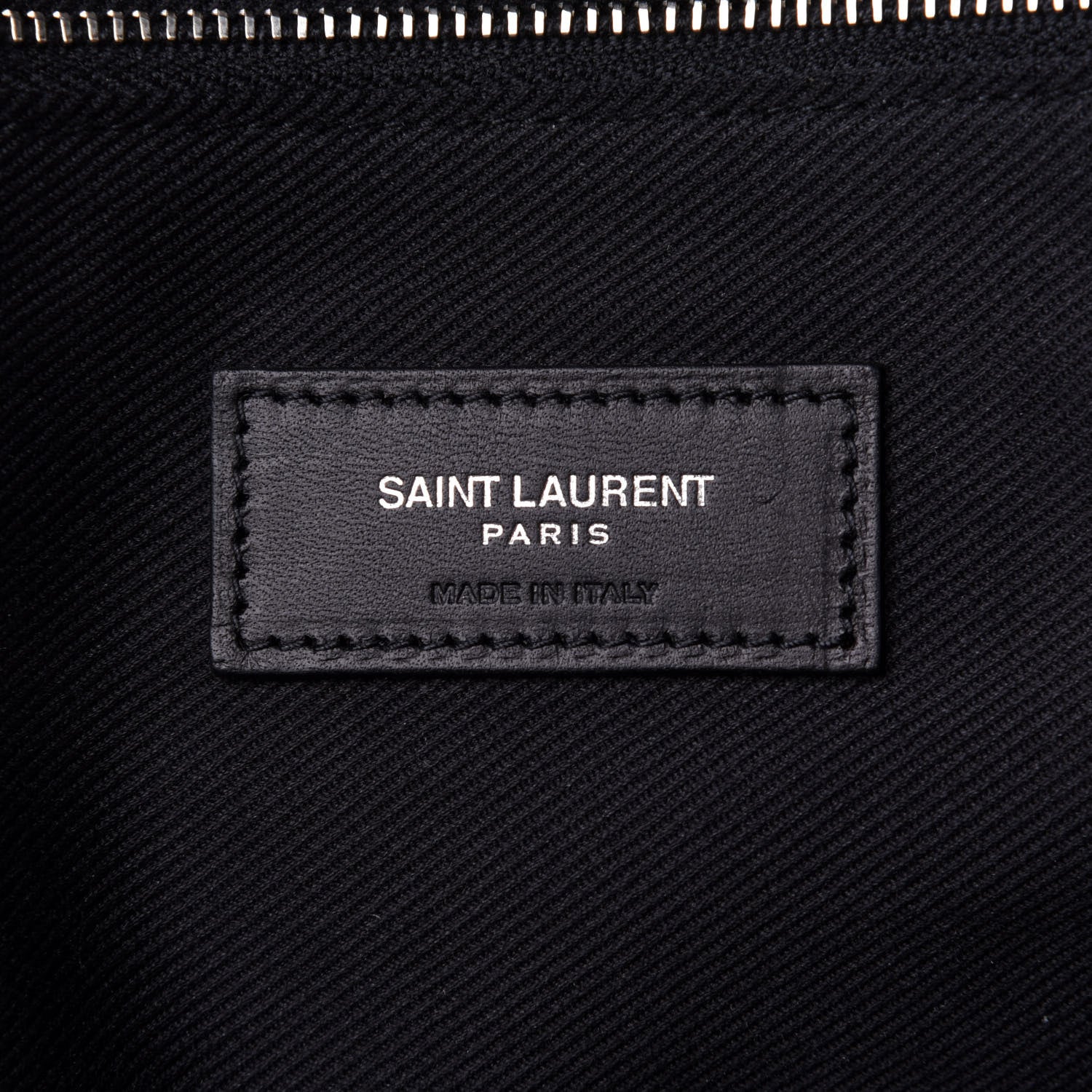 Saint Laurent Raffia Tote Black 8 of 12