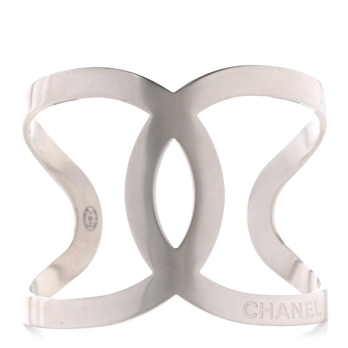 Metal CC Cuff Silver