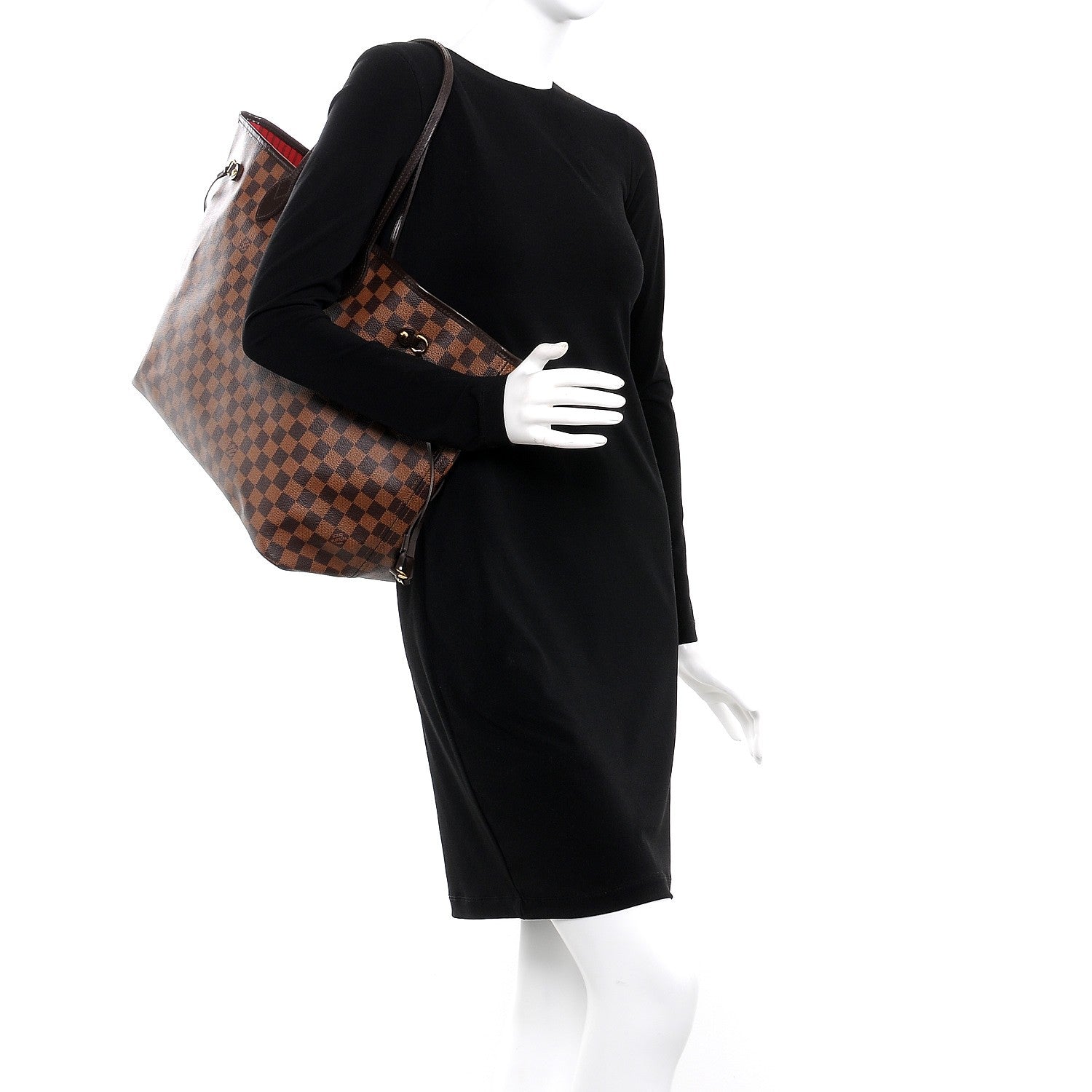 Louis Vuitton Damier Ebene Neo Neverfull GM 2 of 14