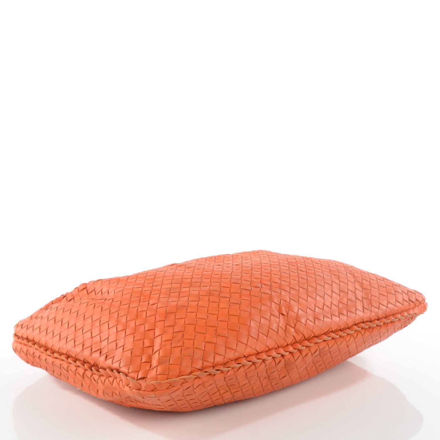 Bottega Veneta Nappa Intrecciato Large Veneta Hobo Burnt Orange 4 of 13
