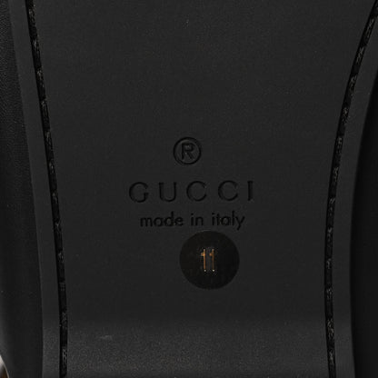 Gucci Calfskin Mens GG Marmont Sandals 11 Black 7 of 9