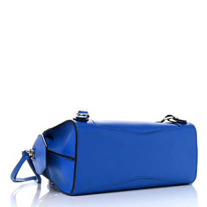 Balenciaga Smooth Calfskin Neo Classic Silver Hardware Mini City Bleu 4 of 13