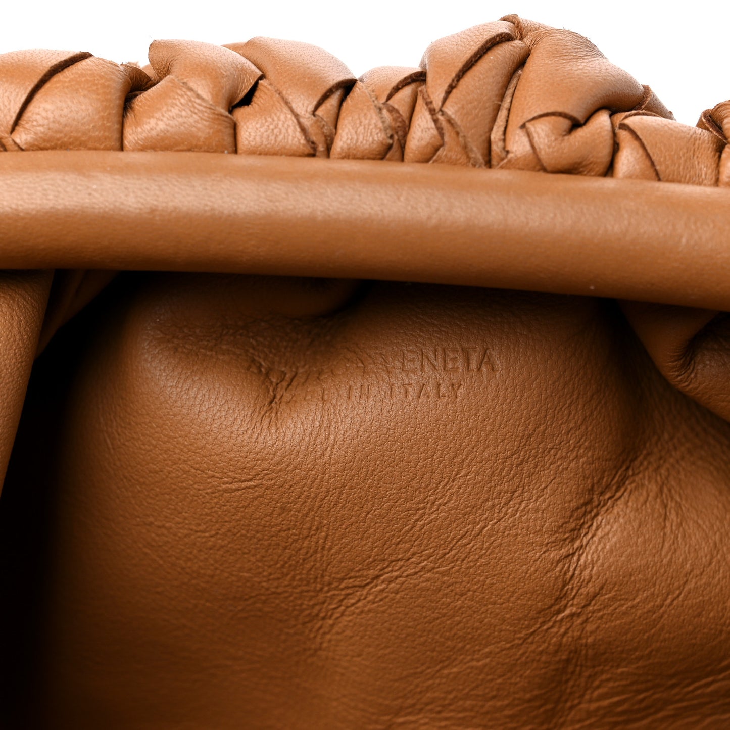 Nappa Intrecciato The Mini Pouch Carmel