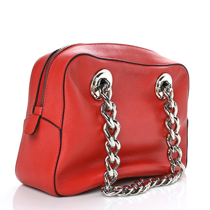 Prada City Calfskin Chain Shoulder Bag Lacca 3 of 8