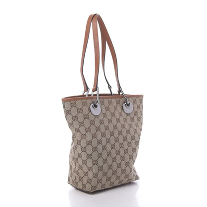 Gucci Monogram Small Eclipse Tote Orange 3 of 11